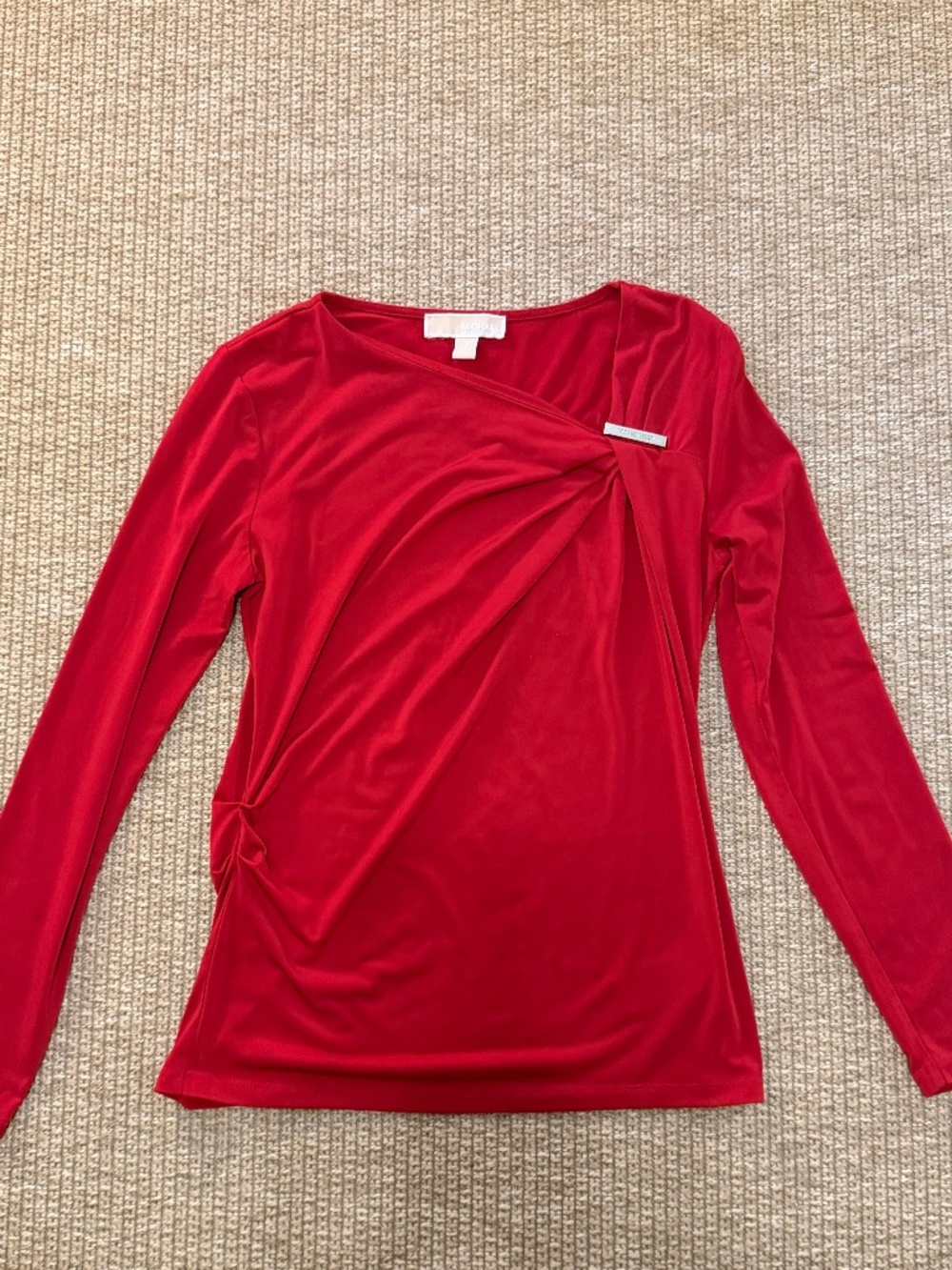 Top long sleeve red Michael Kors